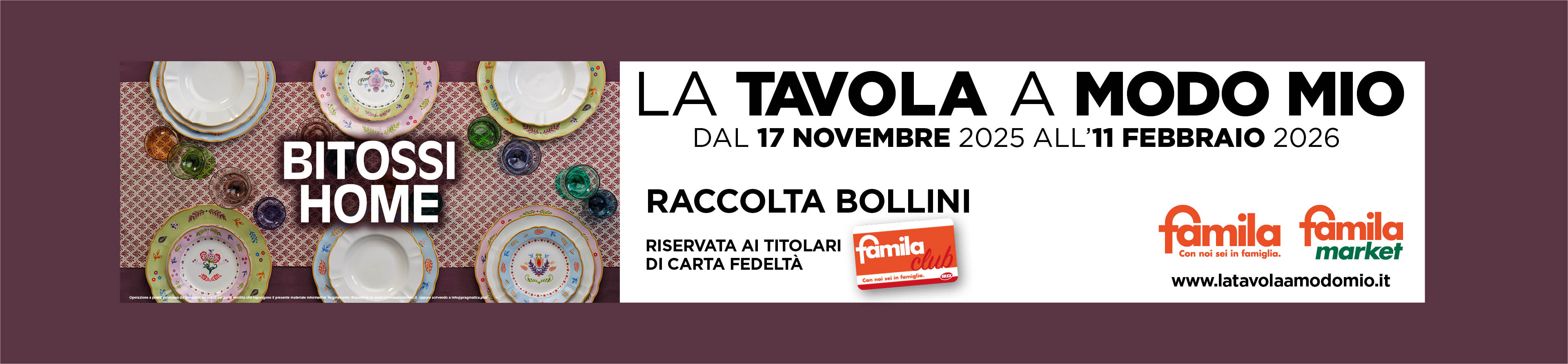 Banner Screen 3840x892px Short Bitossi Famila  Market Esec