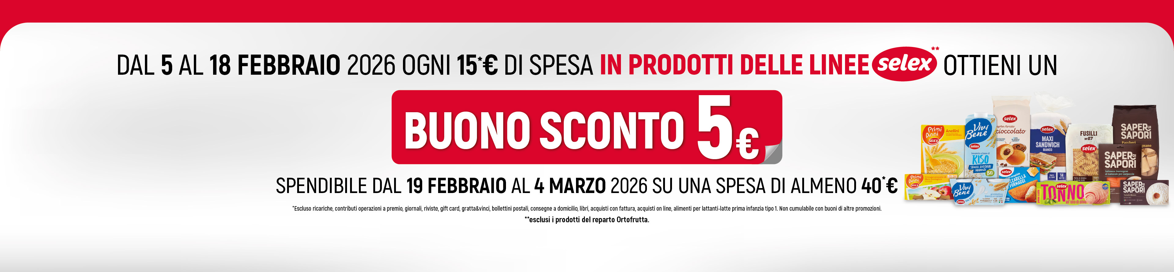 Banner Famila Buoni Selex  3840x892